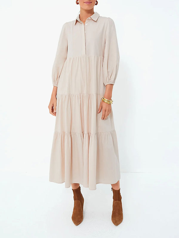 2024 Chambray Maxi Dress