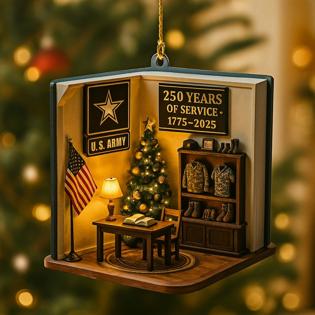250th Anniversary of the U.S. Army Ornament