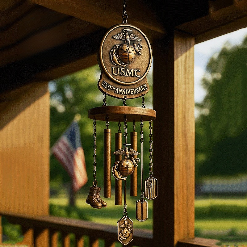 U.S. Military 250th Anniversary Wind Chime