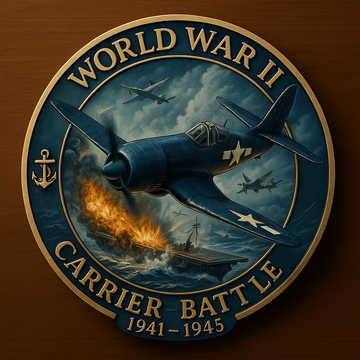 WWII Carrier Battle Pacific Theater Commemorative Coin