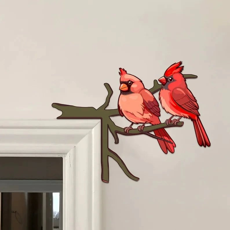 Cardinal Door Topper
