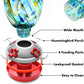 Hand Blown Glass Hummingbird Feeder - 25 Ounces