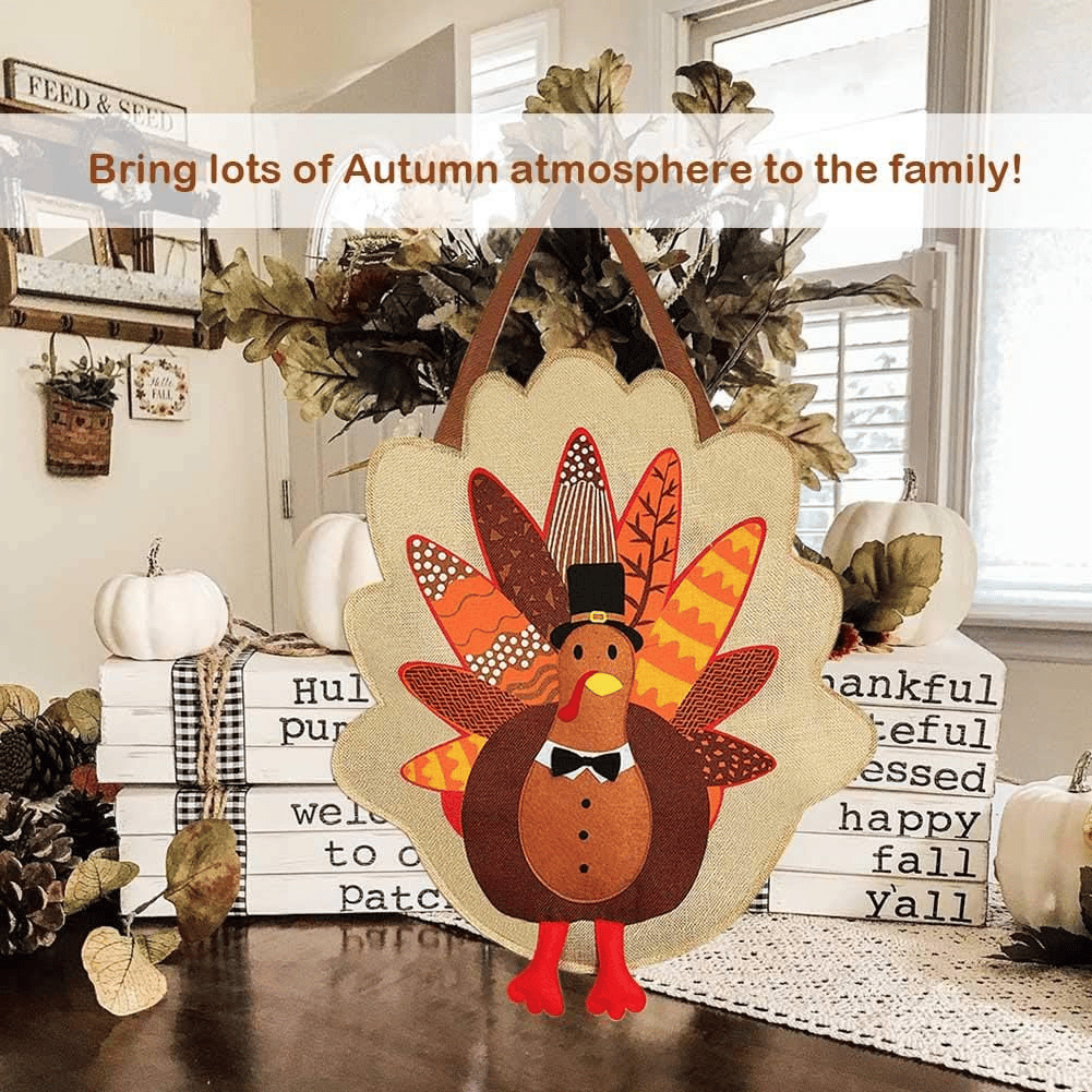 Thanksgiving Turkey Door Hanger