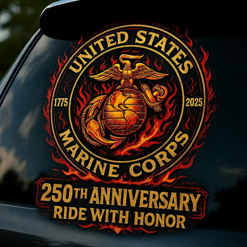 Marine Corps 250th Anniversary Decal