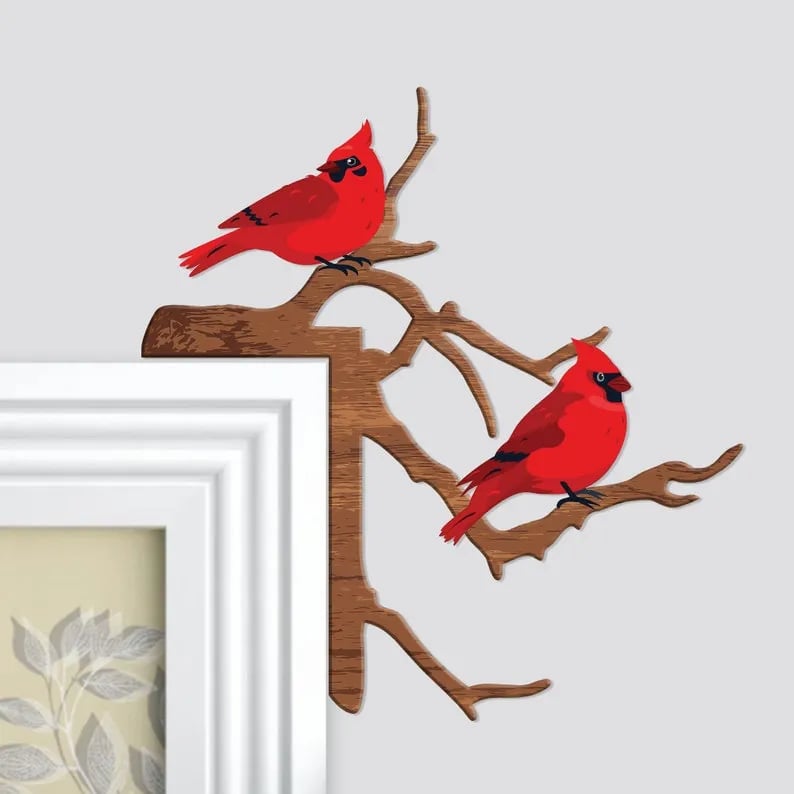 Cardinal Door Topper