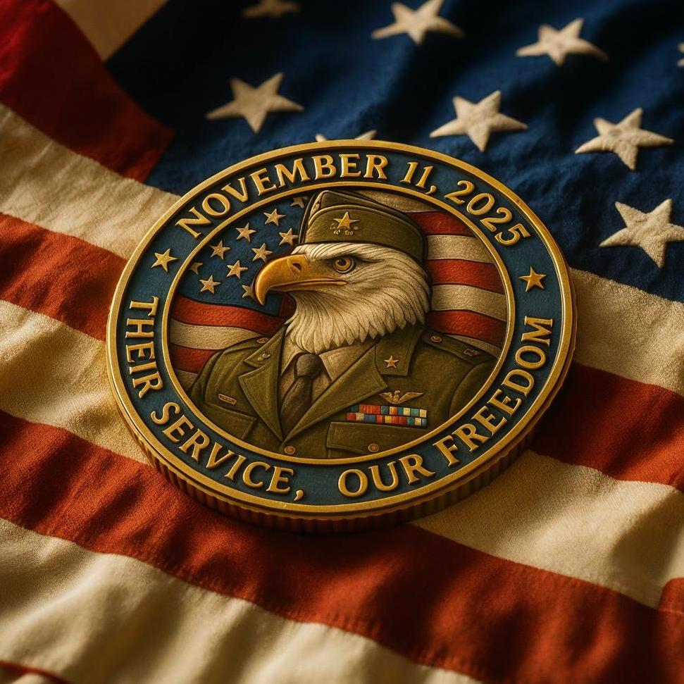 "Salute to Veterans" Commemorative Coin