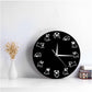 Cartoon Pug Dog Puppy Wall Clock