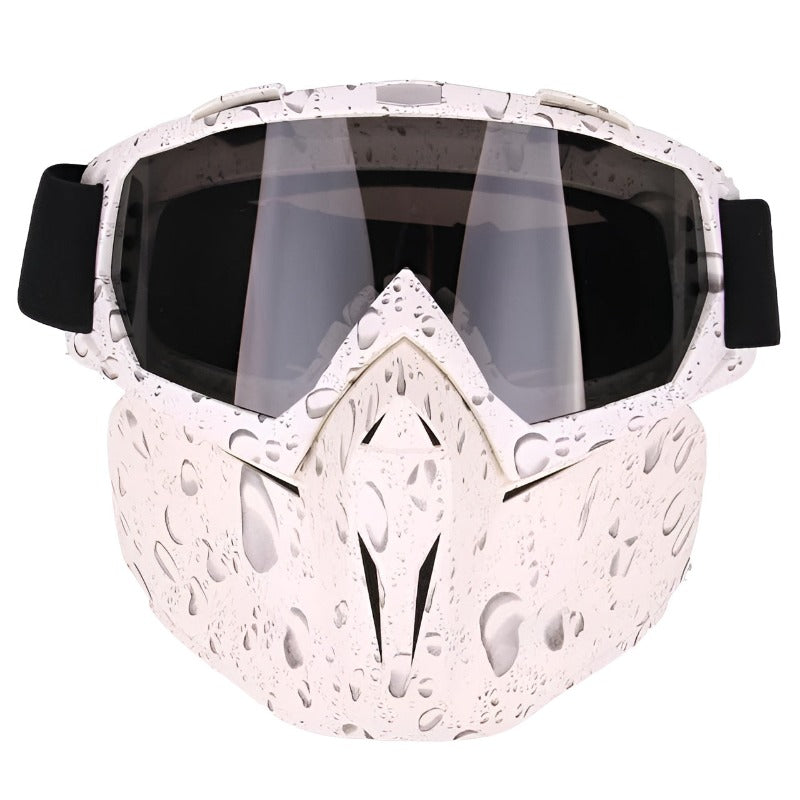 2-in-1 Skiing Snowboard Goggles and Mask