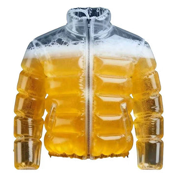 Transparent Beer-Filled Jacket For Pools