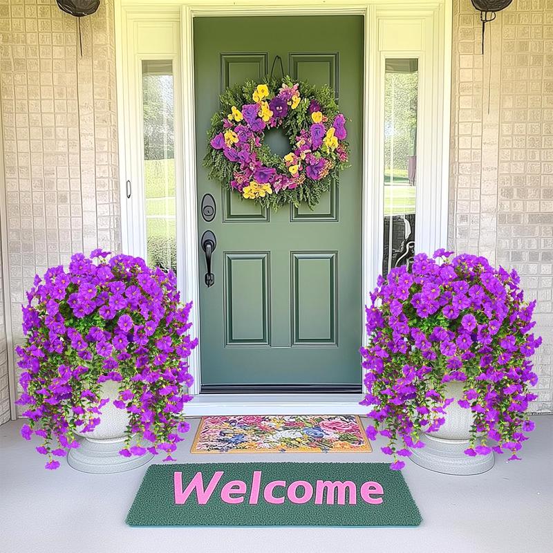 Artificial Hanging Flowers for Outdoors
