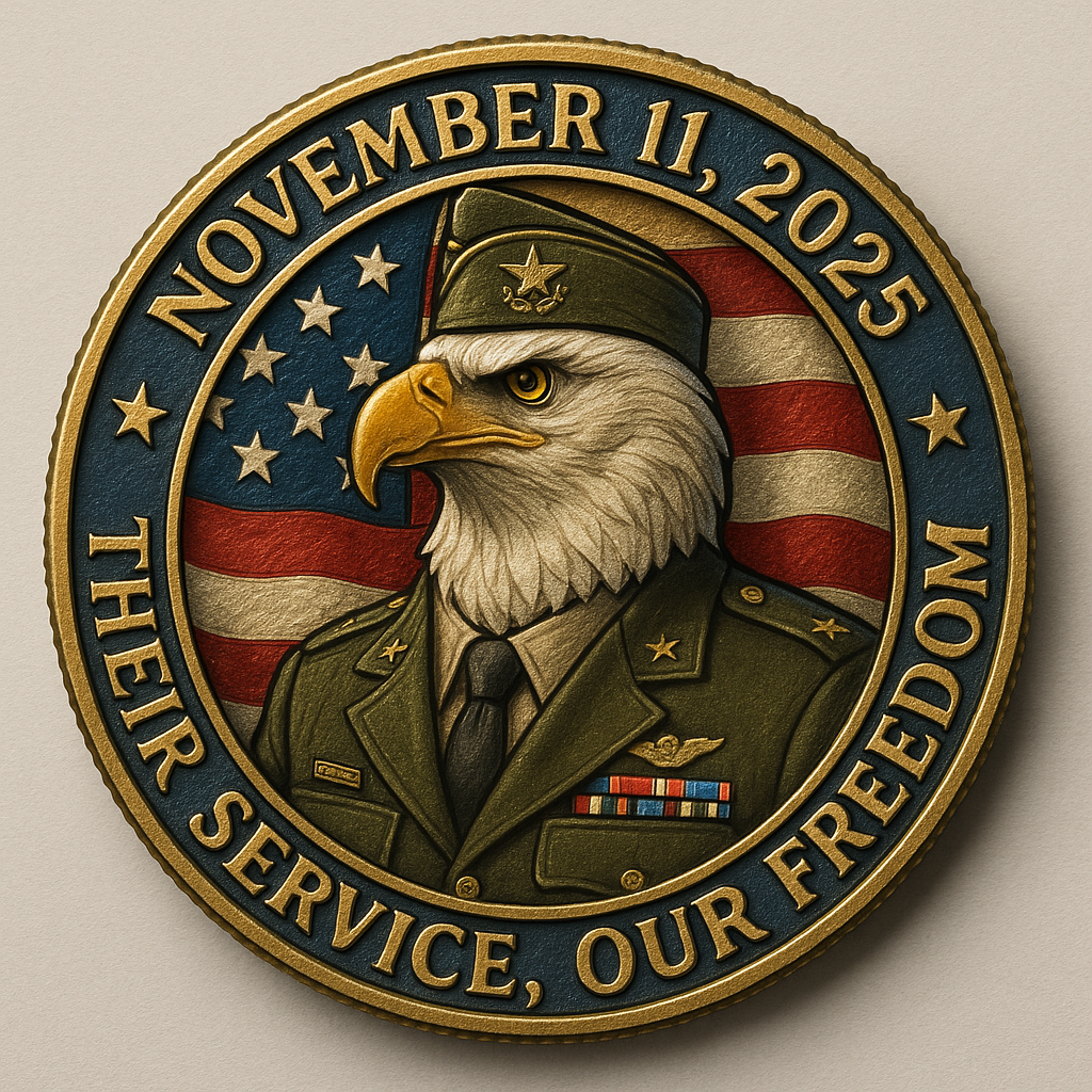"Salute to Veterans" Commemorative Coin