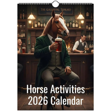 Horse Calendar 2026 - Daily Activities