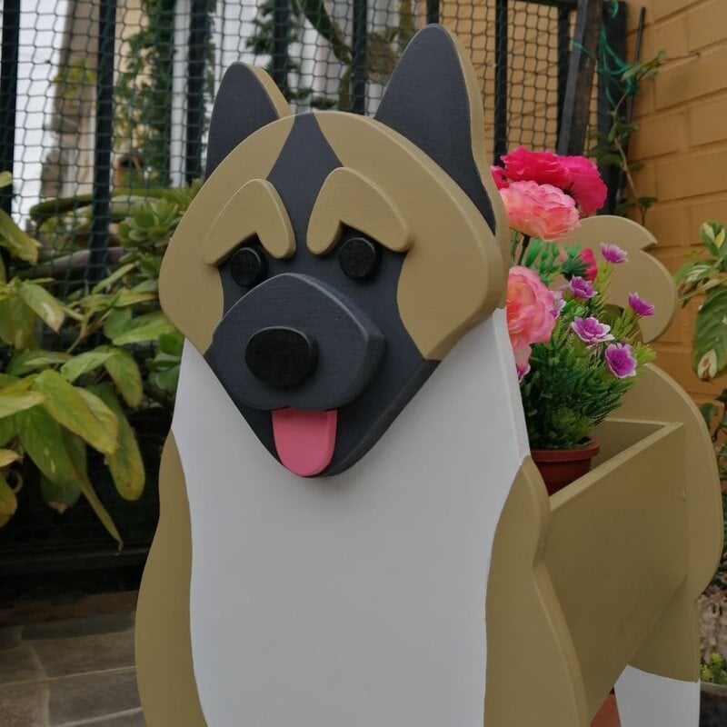 American Akita Planter (24*21*10cm)