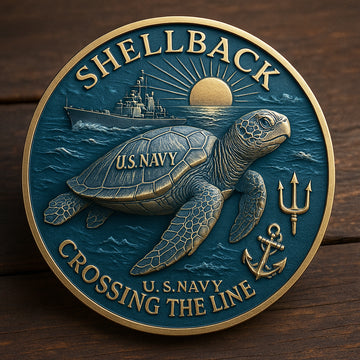 Navy “Shellback” Challenge Coin