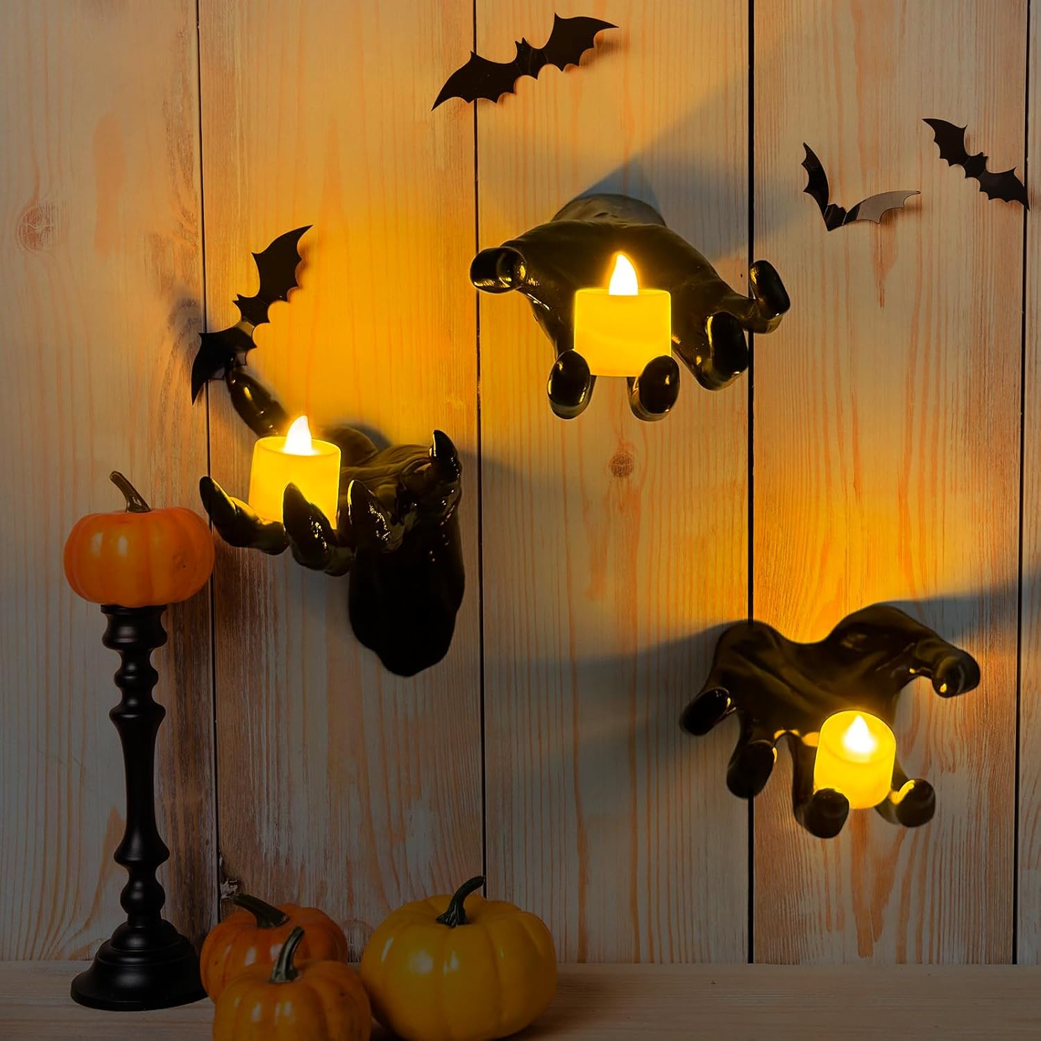 Wall Mounted Spooky Reaching Hands Decoration(Pack of 3)
