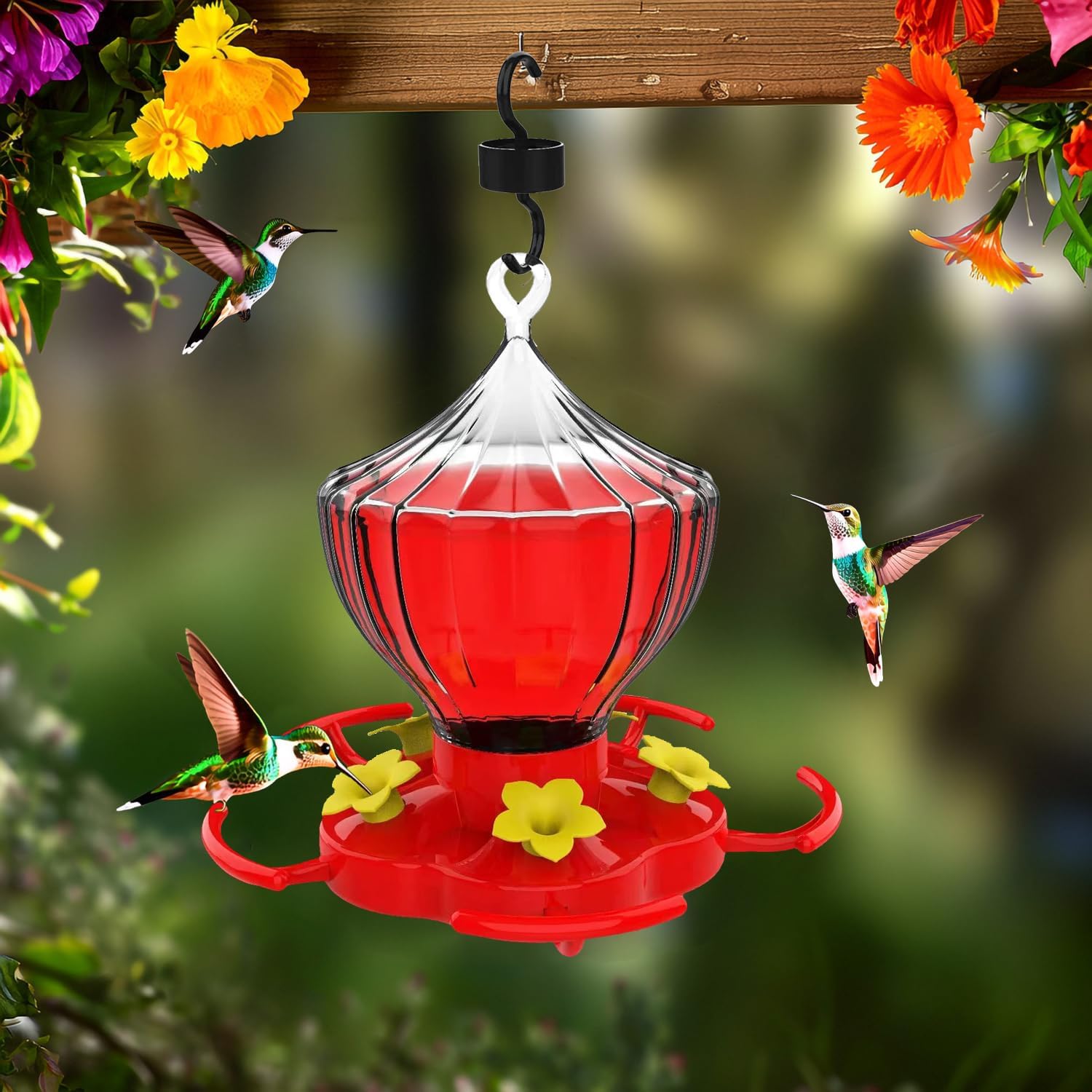 Ant and Bee Proof Outdoor Hummingbird Feeder