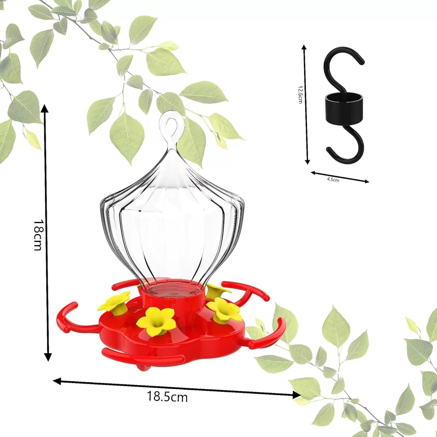 Ant and Bee Proof Outdoor Hummingbird Feeder