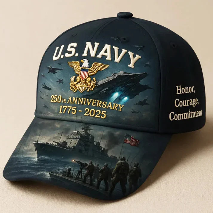 U.S. Navy 250th Anniversary Hat