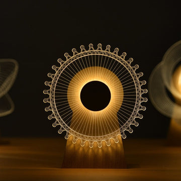 Windmill Rotating LED Light