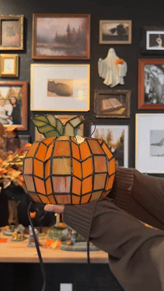 Astral Aura Glass Pumpkins