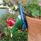 Hanging Gnome Garden Statue - Funny Dwarf Flowerpot Decoration