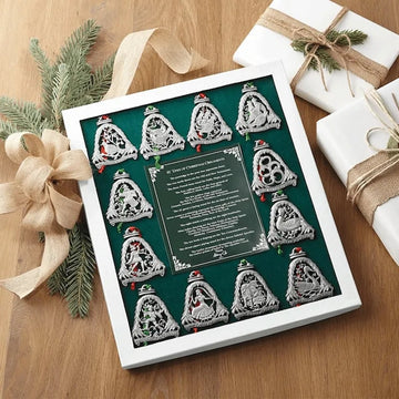 12 Days of Christmas Ornament Set