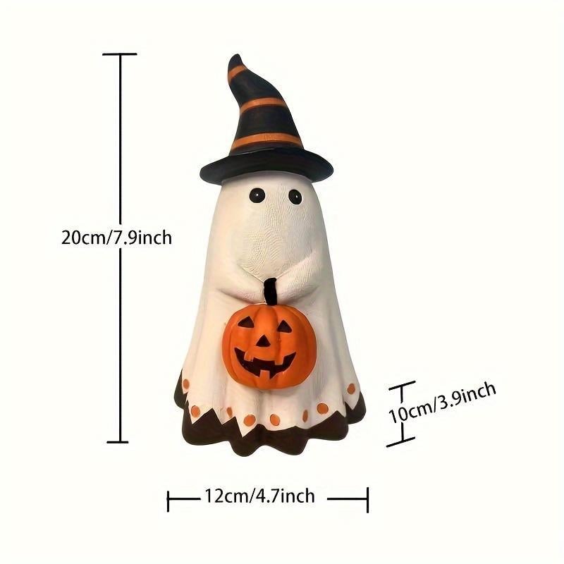 Whimsical Halloween-with Witch Hat Statue