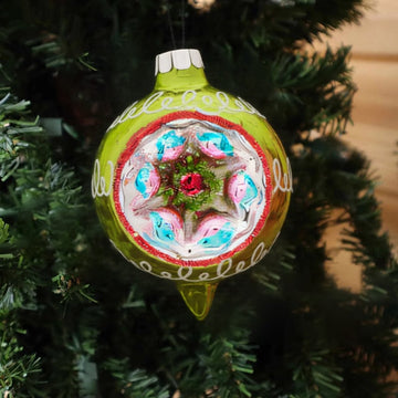Vintage 1940s Style Shiny Brite Christmas Ornaments