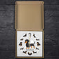 Cartoon Dachshund Wiener Dog Arcylic Wall Clock
