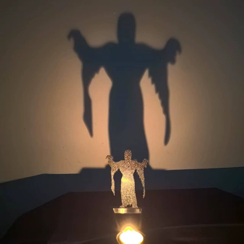 2025 Handmade Halloween Candlestick Shadow Decorations