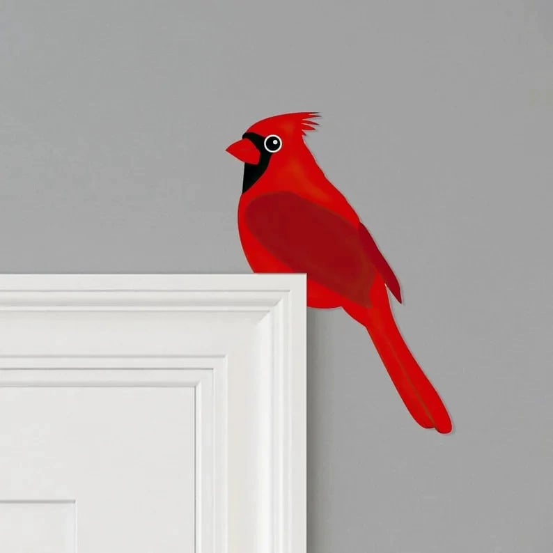 Cardinal Door Topper