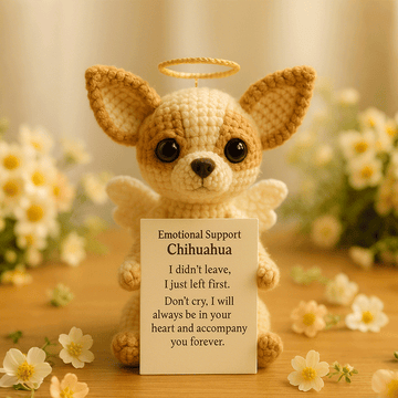 Chihuahua Memorial Emotional Support Crochet