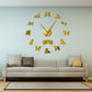Alaskan Malamute Dog Large Frameless DIY Wall Clock