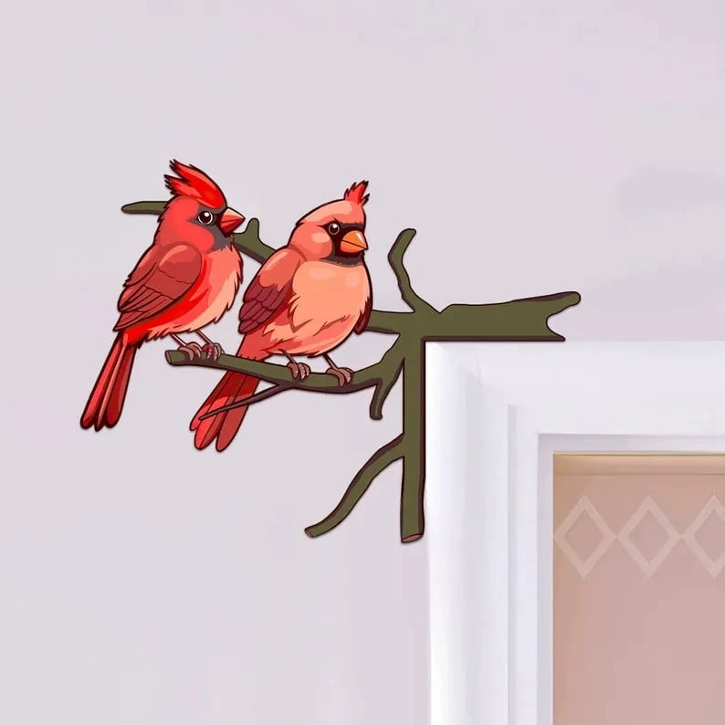 Cardinal Door Topper