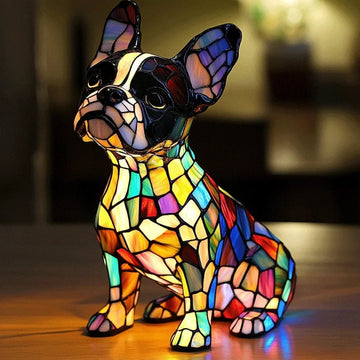 Boston Terrier Lamp