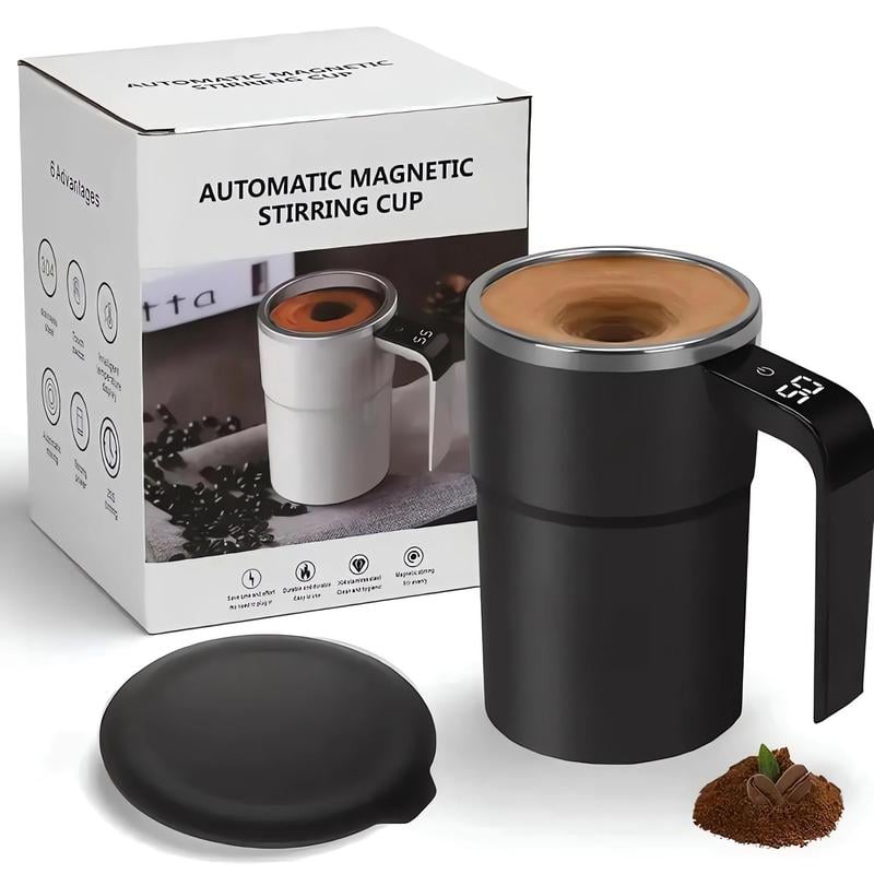 12oz Electric Magnetic Stirring Coffee Mug
