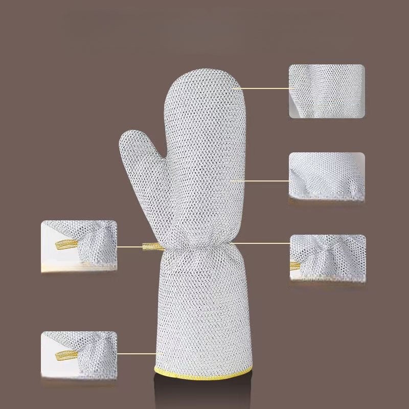 Multipurpose Non-Scratch Wire Dishwashing Gloves