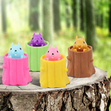 Funny Squirrel Squeeze Toy