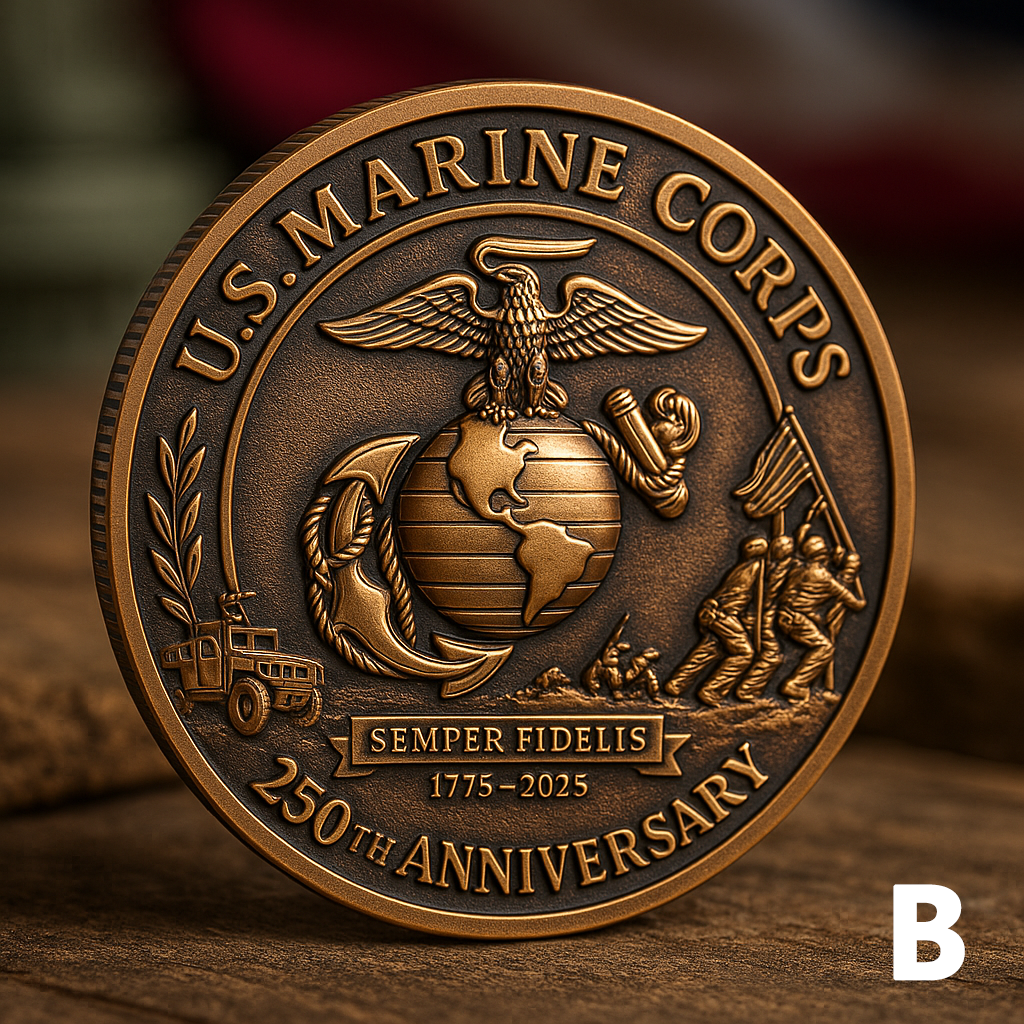 U.S. Marine Corps 250th Anniversary Commemorative Coin