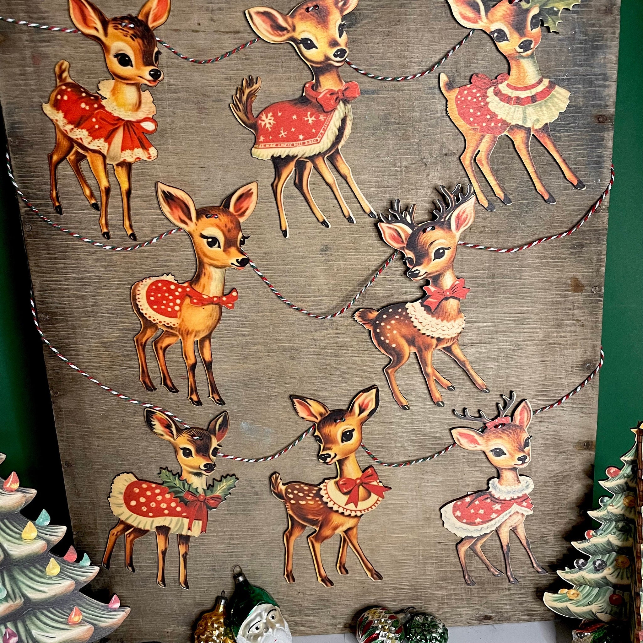 Christmas Vintage Bunting