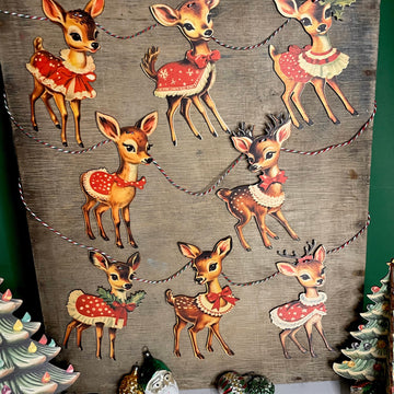 Christmas Vintage Bunting