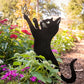 Black Cat Silhouette Garden Decor (Set of 3)