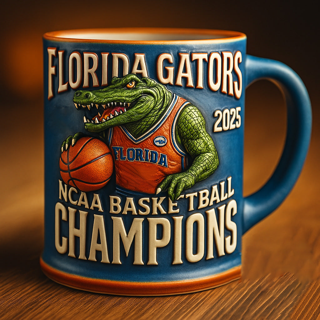 Florida Gators Men's Basketball NCAA Champions Mug