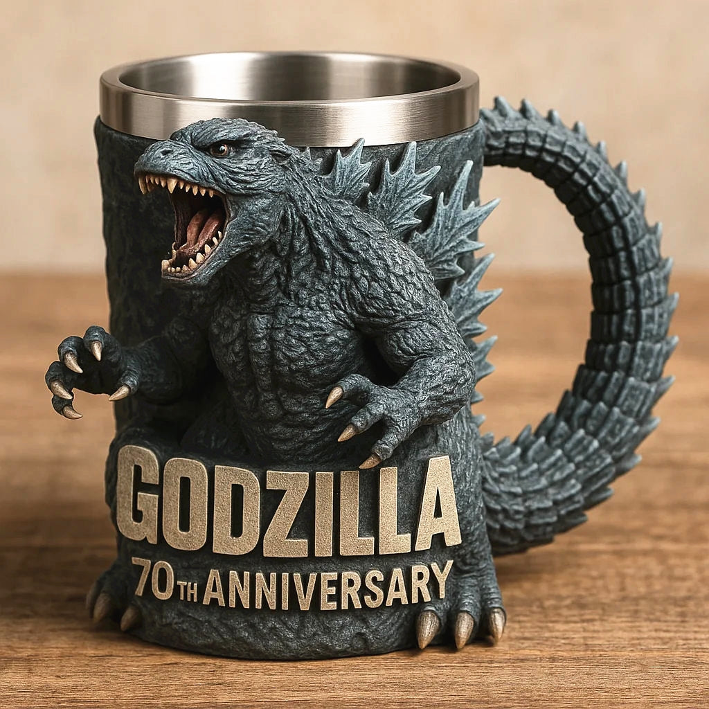 Godzilla 70th Anniversary 3D Mug