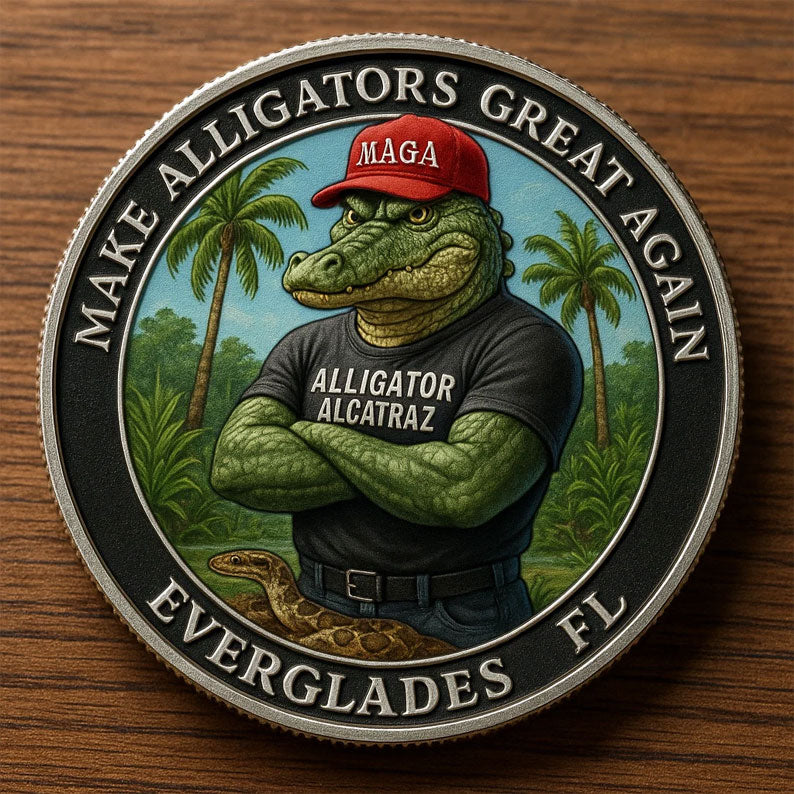 Alligator Alcatraz Coin