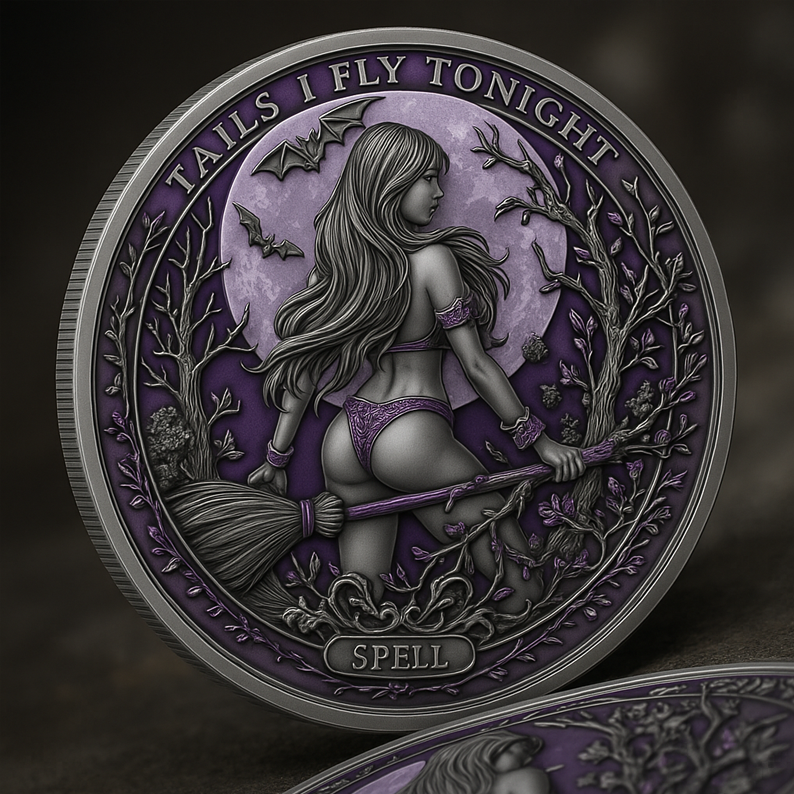 Witch's Magical Night Commemorative Coin
