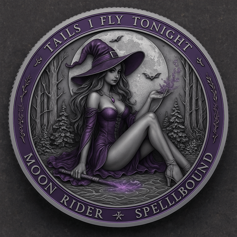 Witch's Magical Night Commemorative Coin