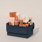 Fold-Down Travel Makeup Organizer Accessories Bag