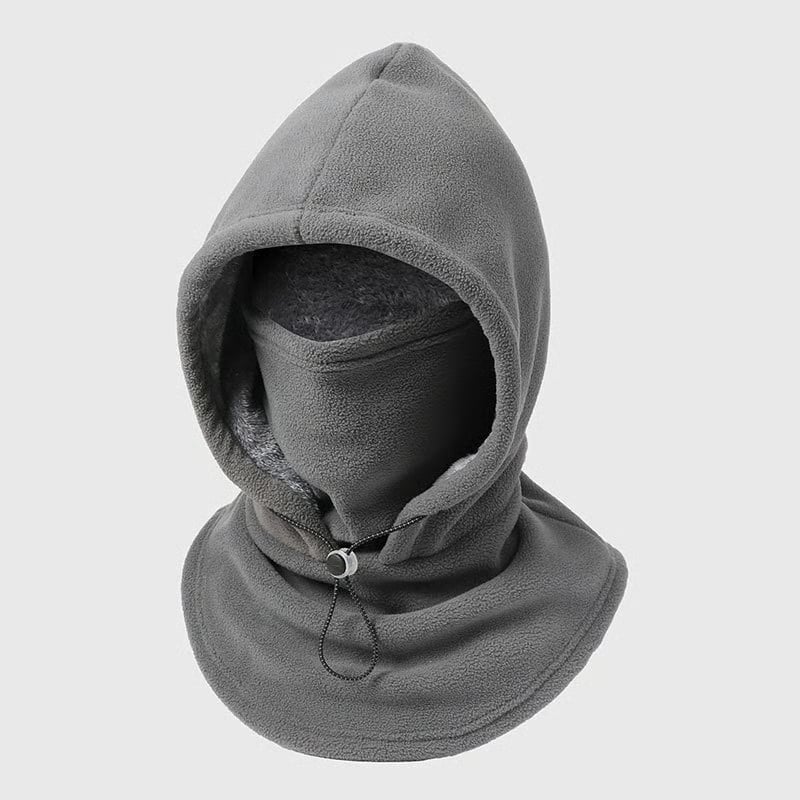 One-piece Flannel Warm Mask Hat