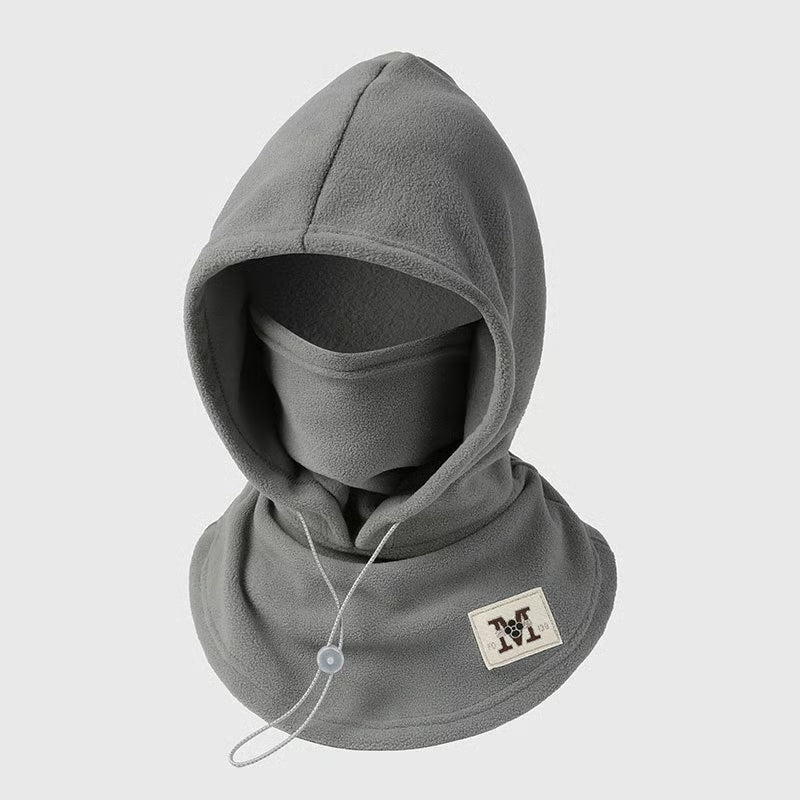 One-piece Flannel Warm Mask Hat